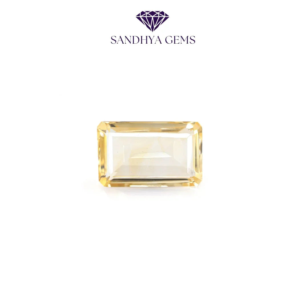 Citrine - Sunela Gemstone | Natural Certified Crystal for Wealth, Success & Confidence